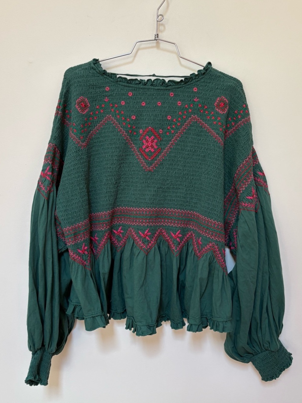 NWOT Free People Holly Long Sleeve Knit Top Size Medium - Picture 12 of 15